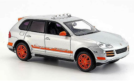 Porsche Cayenne Base 1/43 Minichamps Transsyberia grey metallisee orange 2007 diecast model cars
