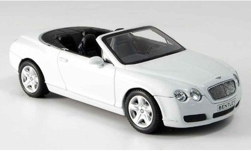 Bentley Continental GTC 1/43 Minichamps white Linea 2007 diecast model cars
