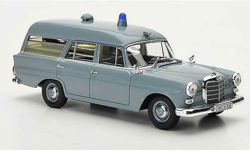 Mercedes 190 Base 1/43 Minichamps Krankentransportwagen Deutsches rotes Kreuz 1961 diecast model cars