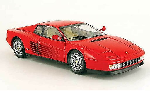 Ferrari Testarossa Facelift 1/18 Kyosho red diecast model cars