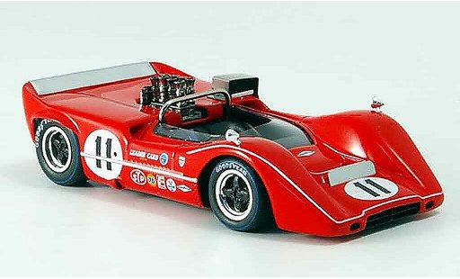 McLaren M6 Base 1/43 Spark B No.11 L. Motschenbacher Las Vegas 1968 diecast model cars