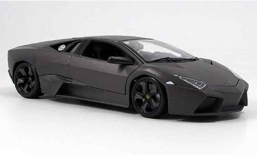 Lamborghini Murcielago Reventon 1/18 Burago grey 2007 diecast model cars