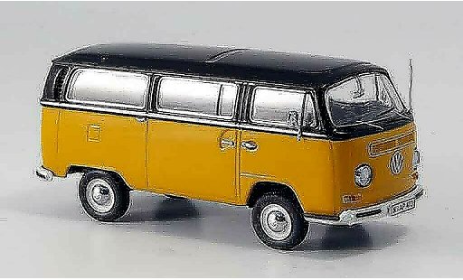 Volkswagen Combi A 1/43 Schuco t2a luxusbus orange black diecast model cars