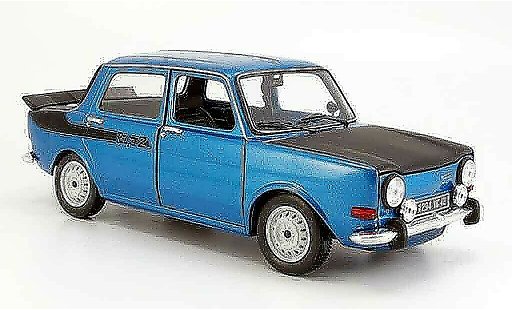 Simca 1000 Rallye 2 1/18 Norev 2 blue 1976 diecast model cars