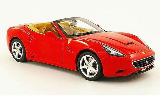 Ferrari California 2008 1/18 Hot Wheels Elite v8 red elite special ed. in klappbox diecast model cars