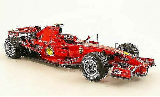 Ferrari F1 F2008 1/18 Hot Wheels K. Reikkonen 2008 diecast model cars