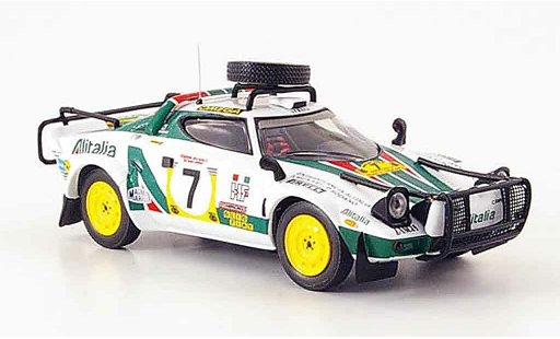 Lancia Stratos Rallye 1/43 IXO Rally hf no.7 safari 1977 diecast model cars
