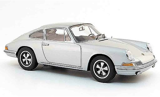 Porsche 911 S 1/18 Autoart grey 1968 diecast model cars