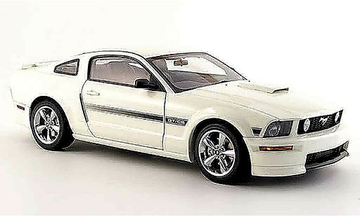 Ford Mustang GT 1/18 Autoart california special white 2007 diecast model cars