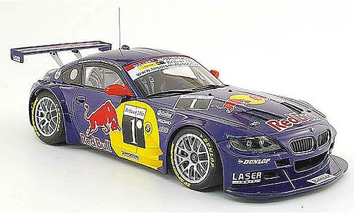 Bmw Z4 course 1/18 Autoart E85 coupe no.1 red bull winner greystone 2007 diecast model cars