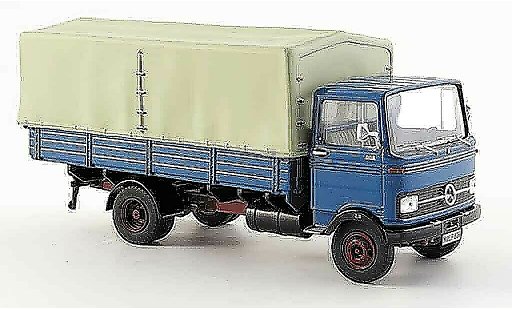 Mercedes LP 608 Pritsche 1/43 Premium Cls flatbed blue diecast model cars