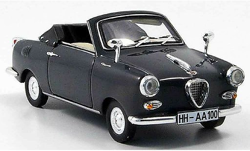 Goggomobil TS Cabriolet 1/43 Premium Cls 250 Convertible grey diecast model cars