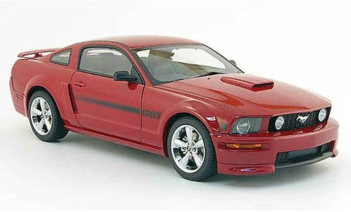 Ford Mustang GT 1/18 Autoart california special red diecast model cars