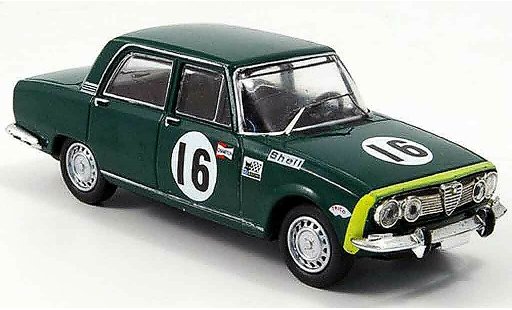 Alfa Romeo 1750 berlina 1/43 M4 berline no.16 24h spa b quality 1968 diecast model cars