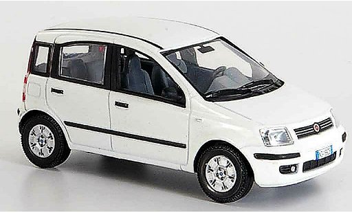 Fiat Panda Base 1/43 Norev New white 2003 diecast model cars
