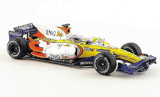 Renault F1 2008 1/43 Norev r28 f 1 team f.alonso diecast model cars
