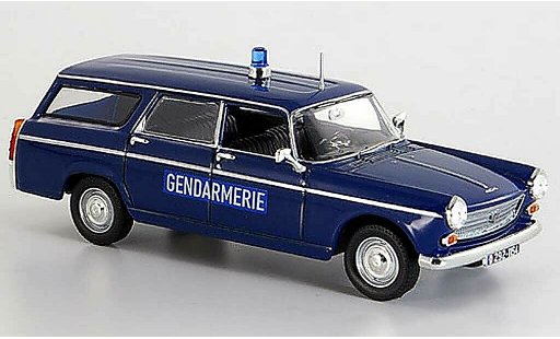 Peugeot 404 Break 1/43 Norev Estate Gendarmerie Police 1969 diecast model cars
