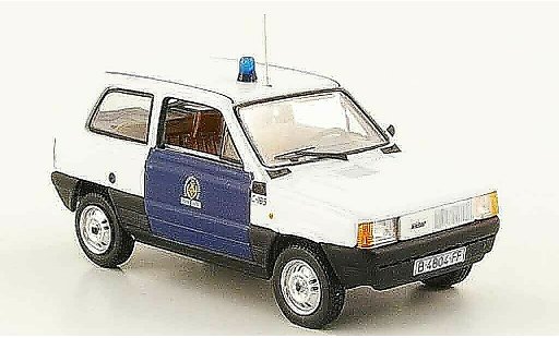 Seat Panda Base 1/43 Norev guardia urbana police barcelona 1981 diecast model cars
