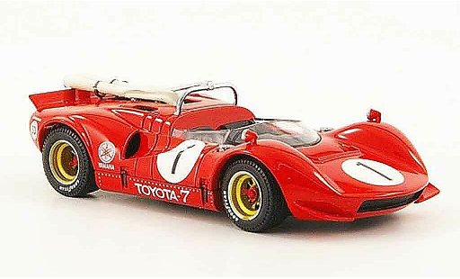 Toyota 7 GP 1968 1/43 Ebbro no.1 red japan diecast model cars