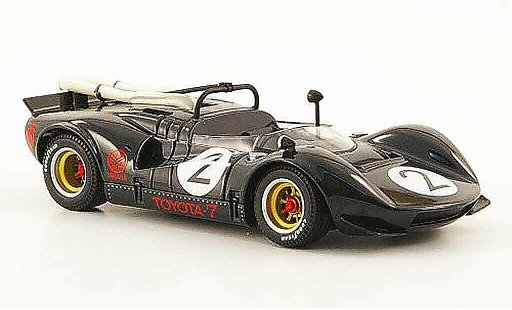 Toyota 7 GP 1968 1/43 Ebbro no.2 black japan diecast model cars