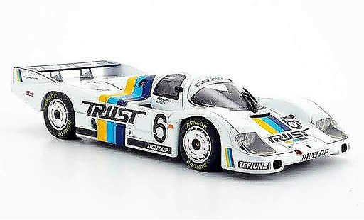 Porsche 956 1983 1/43 Ebbro WEC Trust Japan diecast model cars