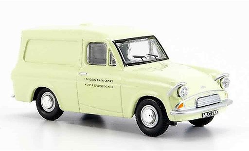 Ford Anglia Van 1/43 Oxford beige London Transport diecast model cars