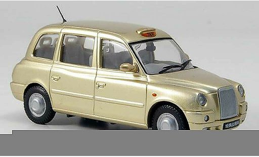 Austin TX4 taxi 1/43 Oxford gold 2007 Shanghai Auto Show diecast model cars