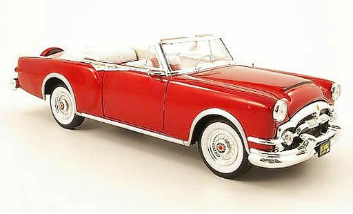 Packard Caribbean Base 1/18 Yat Ming red decapotee 1953 diecast model cars