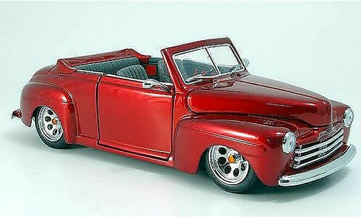 Ford Hot Rod 1948 1/18 Yat Ming convertible rot-met. open diecast model cars
