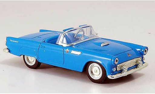 Ford Thunderbird Two-Seater 1/43 Yat Ming Roadster blue diecast model cars