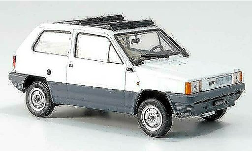 Fiat Panda 45 1/43 Brumm white geoffnetes Doppelfolding roof 1981 diecast model cars