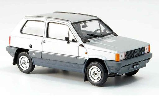 Fiat Panda 4x4 1/43 Brumm grey 1983 diecast model cars