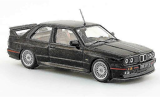Bmw M3 Sport Evolution 1/43 IXO E30 black 1990 diecast model cars