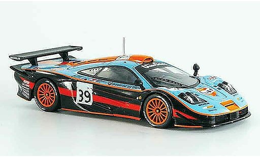 McLaren F1 GTR GTR 1/43 IXO No.39 GULF Bellm Gilbert Sekiya Le Mans 1997 diecast model cars