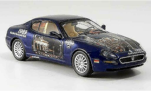 Maserati Cambiocorsa coupe 1/43 IXO blue 90. geburtstag 2002 diecast model cars