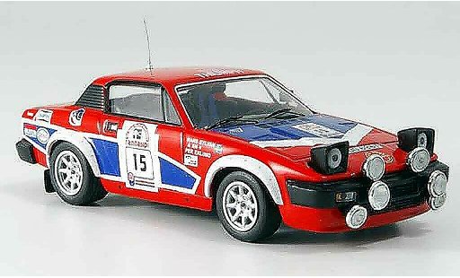 Triumph TR7 1980 1/43 IXO V8 No.15 Eklund Sylvan 1000 Lakes Rally diecast model cars