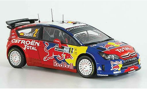 Citroen C4 WRC 2008 1/43 IXO No.2Sordo/ Marti 3.Pl. Rally Argentin. diecast model cars