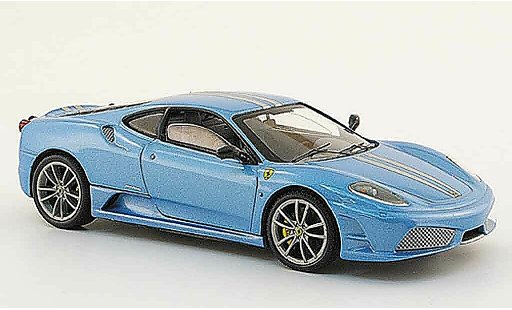 Ferrari F430 Scuderia 1/43 Hot Wheels Elite blue diecast model cars