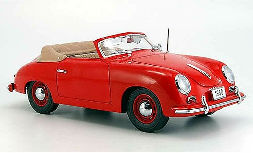 Porsche 356 1950 1/18 Signature cabriolet red (premium) diecast model cars