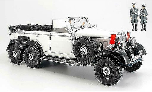 Mercedes G4 Base 1/18 Signature white/black (premium) 1938 diecast model cars