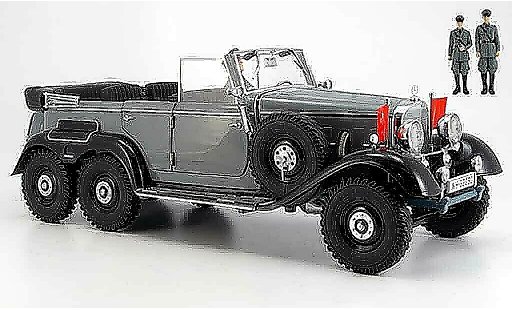 Mercedes G4 Base 1/18 Signature grey (premium) 1938 diecast model cars