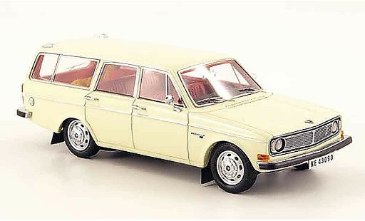 Volvo 145 Base 1/43 Neo white 1971 diecast model cars