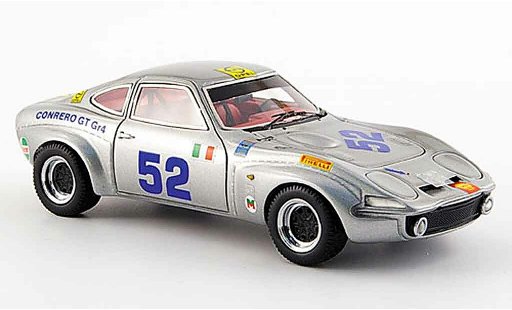 Opel GT Gr.4 1/43 Neo no.52 conrero targa florio 1971 diecast model cars