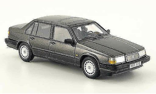 Volvo 940 GL 1/43 Neo anthracite 1992 diecast model cars