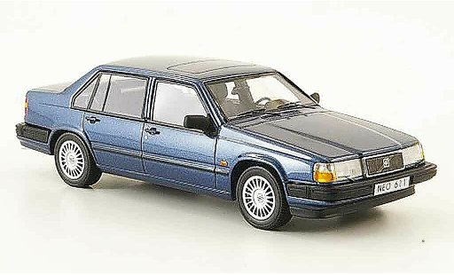 Volvo 940 GLE 1/43 Neo blue 1992 diecast model cars