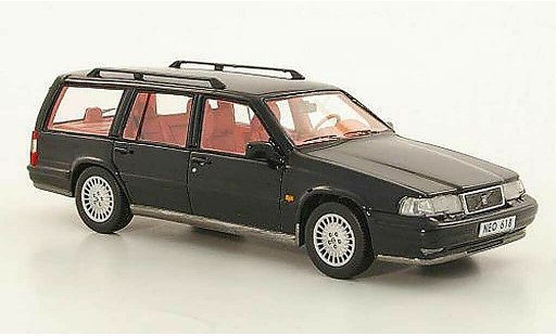 Volvo 960 Estate 1/43 Neo black 1996 diecast model cars