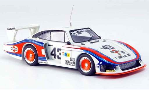 Porsche 935 1978 1/43 Look Smart Moby Dick No.43 Le Mans white diecast model cars