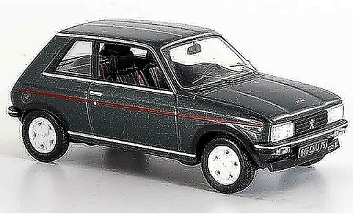 Peugeot 104 ZS 1/43 Norev zs2 grey 1979 diecast model cars
