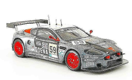 Aston Martin DBR9 gt1 1/43 IXO no.59 garcia menten fittipaldi le mans 2007 diecast model cars
