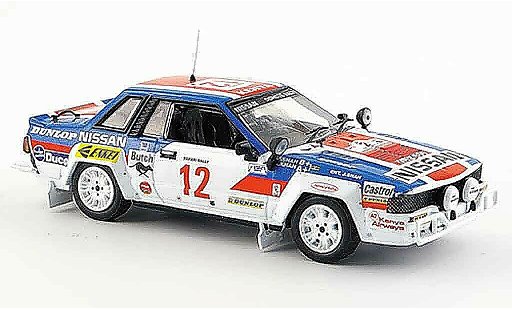 Nissan 240 RS 1/43 IXO No.12 Vierter Rally Safari 1983 diecast model cars